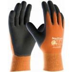 Orange Handschuhe Größe 10 für den für den Winter 