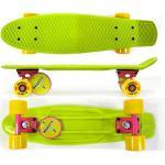 MAXOfit Mini Skateboard Retro Cruiser 55 cm (22 Zoll) in tollen Farben für Anfänger und Fortgeschrittene (California)