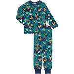 Maxomorra Kinder Schlafanzug Weltraum Pyjama Space (98-104)