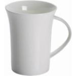 Weiße Minimalistische Maxwell and Williams Cashmere Kaffeebecher 360 ml aus Keramik spülmaschinenfest 