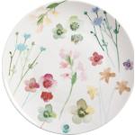 Buntes Blumenmuster Maxwell and Williams Rundes Porzellan-Geschirr mit Landschafts-Motiv aus Porzellan 