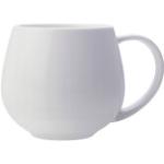 Weiße Maxwell and Williams White Basics Runde Kaffeebecher 450 ml aus Porzellan mikrowellengeeignet 4-teilig 