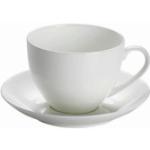 Weiße Maxwell and Williams Cashmere Teetassen Sets aus Porzellan mikrowellengeeignet 12-teilig 6 Personen 