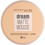 Nudefarbene Maybelline Jade Dream Matte Mousse Foundations 18 ml 