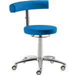 Blaue Mayer Sitzmöbel Drehhocker aus Stoff stapelbar Breite 50-100cm, Höhe über 500cm, Tiefe 50-100cm 