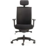 Schwarze Mayer Sitzmöbel Artichair Bürostühle mit Kopfstütze mit Armlehne 