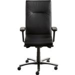 Reduzierte Schwarze Mayer Sitzmöbel Bürodrehstühle aus Leder gepolstert Breite 50-100cm, Höhe 100-150cm, Tiefe 50-100cm 