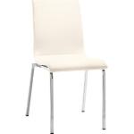 Weiße Mayer Sitzmöbel Polsterstühle aus Kunstleder gepolstert Breite 0-50cm, Höhe 50-100cm 