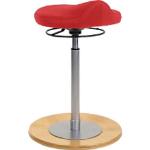 Rote Mayer Sitzmöbel Pendelhocker aus Stoff stapelbar Breite 50-100cm, Höhe 400-450cm, Tiefe 50-100cm 