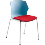 Silberne Mayer Sitzmöbel Bistrostühle aus Polyester gepolstert Breite 50-100cm, Höhe 50-100cm, Tiefe 50-100cm 