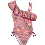 Reduzierte Pinke Mayoral Kinderbadeanzüge aus Polyester maschinenwaschbar für Mädchen 1-teilig für den für den Sommer 