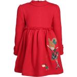Rote Motiv Langärmelige Mayoral Kinderlangarmkleider aus Baumwolle für Mädchen Größe 92 