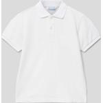 Mayoral Regular Fit Poloshirt mit kurzer Knopfleiste (128 Weiss)