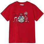 Rote Kurzärmelige Mayoral Kinder T-Shirts für Jungen 