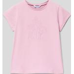 Fliederfarbene Mayoral Kinder T-Shirts aus Baumwolle für Mädchen Größe 134 