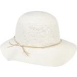 Cremefarbene Mayser Panamahüte aus Stroh 57 für Damen Größe M für den für den Sommer 