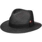 Schwarze Mayser Panamahüte aus Stroh 58 für Damen für den für den Sommer 