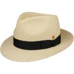 Schwarze Mayser Panamahüte aus Stroh 59 für Damen für den für den Sommer 