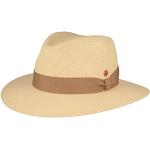 Beige Mayser Panamahüte aus Stroh 58 für Herren Größe XL für den für den Sommer 