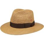 Kamelbraune Mayser Panamahüte aus Stroh 55 für Herren Größe L 