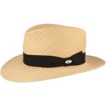 Beige Mayser Panamahüte aus Stroh 60 für Herren Größe XS für den für den Frühling 
