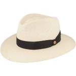 Weiße Mayser Panamahüte aus Stroh 57 für Herren Größe XXL für den für den Frühling 
