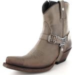 Braune Mayura Cowboy-Boots & Cowboystiefeletten aus Rindsleder für Herren 