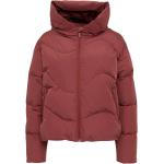 Rote Gesteppte Casual Mazine Winterjacken aus Polyester für Damen Größe XL für den für den Winter 
