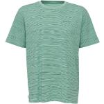 Reduzierte Türkise Langärmelige Mazine T-Shirts aus Baumwolle für Herren Größe S 