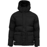 Reduzierte Schwarze Gesteppte Mazine Winterjacken aus Polyamid mit Kapuze für Herren Größe XL für den für den Winter 