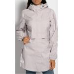 Reduzierte Lila Unifarbene Mazine Winterjacken mit Reißverschluss aus Polyester mit Kapuze für Damen Größe L 