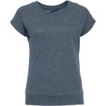 Reduzierte Blaue Langärmelige Mazine T-Shirts für Damen Größe S 