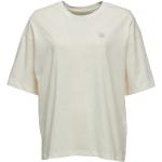 Beige Langärmelige Mazine T-Shirts aus Baumwolle für Damen Größe XL 