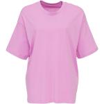 Reduzierte Rosa Langärmelige Mazine T-Shirts aus Baumwolle für Damen Größe XS 