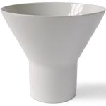 Weiße Skandinavische Große Vasen aus Keramik 