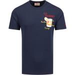 Dunkelblaue MC2 SAINT BARTH T-Shirts aus Baumwolle für Herren Größe XXL 