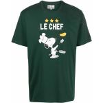 Grüne Kurzärmelige MC2 SAINT BARTH Die Peanuts Snoopy T-Shirts für Herren Größe XXL 
