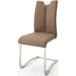 Moderne MCA furniture Freischwinger Stühle aus Edelstahl Breite 0-50cm, Höhe 100-150cm, Tiefe 50-100cm 2-teilig 