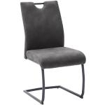 Reduzierte Dunkelgraue MCA furniture Schwingstühle aus Textil Breite 0-50cm, Höhe 50-100cm, Tiefe 50-100cm 