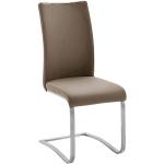 Reduzierte Braune MCA furniture Arco Schwingstühle aus Leder Breite 0-50cm, Höhe 100-150cm, Tiefe 50-100cm 