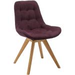 Reduzierte Lila Gesteppte MCA furniture Drehstühle aus Massivholz Breite 50-100cm, Höhe 50-100cm, Tiefe 50-100cm 
