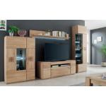 Hellbraune MCA furniture Holz-Wohnwände geölt aus Massivholz Breite 50-100cm, Höhe 200-250cm, Tiefe 0-50cm 