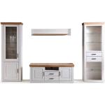 Reduzierte Weiße Moderne MCA furniture Holz-Wohnwände aus Kiefer Breite 300-350cm, Höhe 200-250cm, Tiefe 50-100cm 