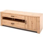 Anthrazitfarbene MCA furniture TV-Lowboards & Fernsehtische aus Melamin 75”- 79” Breite 150-200cm, Höhe 50-100cm, Tiefe 0-50cm 