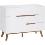 Reduzierte Weiße Moderne MCA furniture Eichenschränke aus Eiche Breite 50-100cm, Höhe 50-100cm, Tiefe 0-50cm 