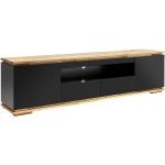 Reduzierte Schwarze Moderne MCA furniture Lowboards aus Holz Breite 200-250cm, Höhe 50-100cm, Tiefe 0-50cm 