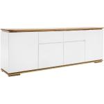 Reduzierte Weiße Moderne MCA furniture Sideboards matt aus Eiche Breite 150-200cm, Höhe 50-100cm, Tiefe 0-50cm 