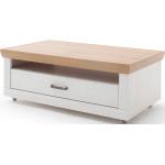 Weiße MCA furniture Couchtische & Wohnzimmertische aus Kiefer mit Schublade 