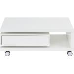 Beige MCA furniture Hochglanz-Couchtische Breite 100-150cm, Höhe 100-150cm, Tiefe 50-100cm 