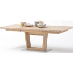 Hellbraune MCA furniture Espero Esstische Holz geölt aus Massivholz Breite 100-150cm, Höhe 50-100cm, Tiefe 50-100cm 